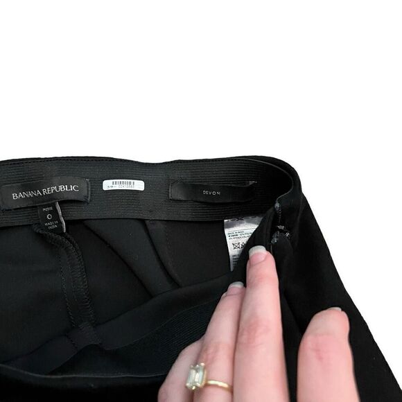 BANANA REPUBLIC Devon Legging Fit Vegan Suede Pant Size 0P - Picture 6 of 9